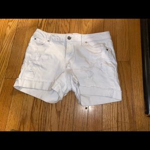 jennifer lopez white jean shirts size 6